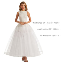 Aprildress Women's Hoopless Petticoat Crinoline Underskirt Slip with 8 Layers Tulle for Wedding Dresses PPT380