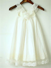 Chiffon Lace Short Flower Girl Dresses First Communion Dress ASD053