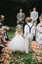 Baby Flower Girl Dresses Puffy Tutus Skirt for Wedding Party ALD102