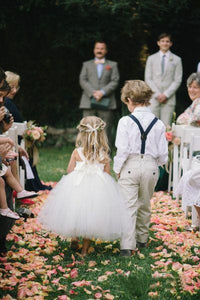 Baby Flower Girl Dresses Puffy Tutus Skirt for Wedding Party ALD102