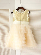 Short Tiered Skrit Flower Girl Dress Tutus little girl Princess Ball Gown ASD084
