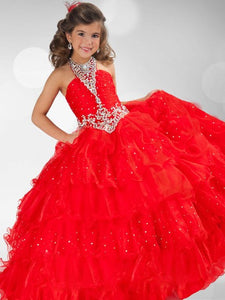 Ball Gown for Kids Flower Girl Dresses Girl's Pageant Dress ALD050